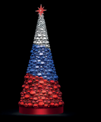 Световая конструкция Ель Россия Световая конструкция Ель Россия